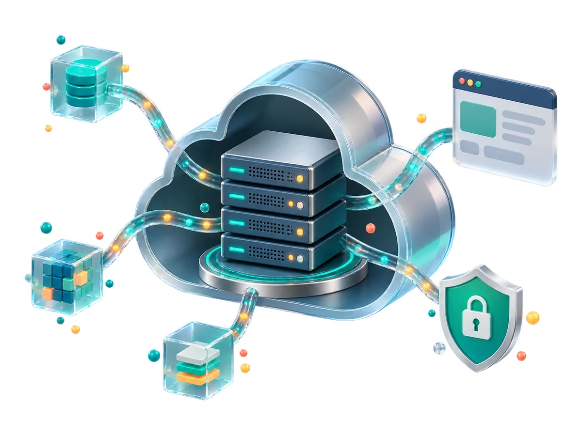 Secure cloud servers processing datasets for a browser workspace
